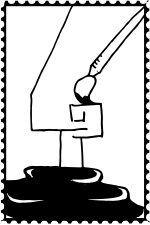 briefmarke art